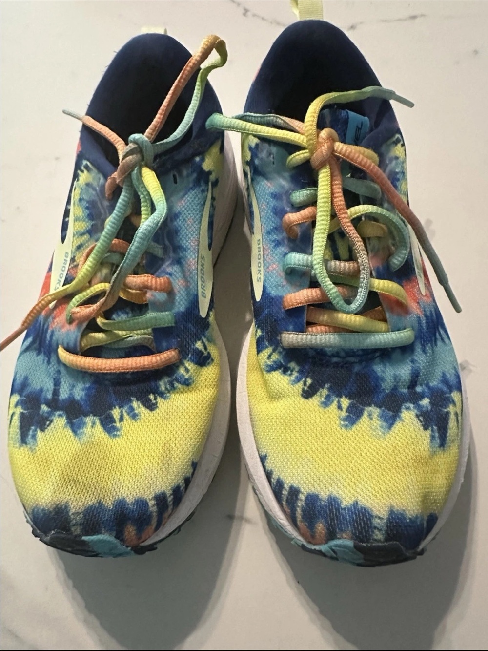 Brooks Tie-Dye Running Sneakers - Rock and Roll-Revel 6